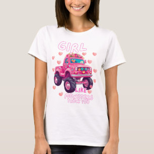 Camiseta Meninas De Caminhão Bonitas, Monstros, Como Monstr
