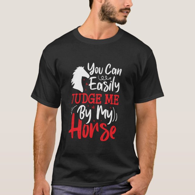 Camiseta Meninas de Cavalaria Cavalos Cavalos  1 (Frente)