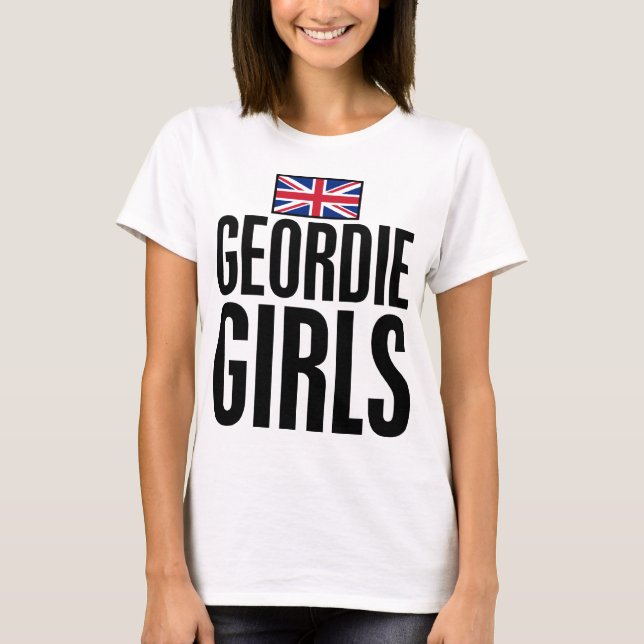 Camiseta Meninas de Geordie (Frente)