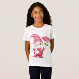 Camiseta Meninas de Jardim Engraçadinhas - Flor Ca