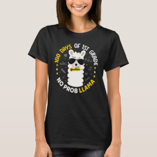 Camiseta Meninas de Llama dos 100 Dias de Escola 1ª Série S