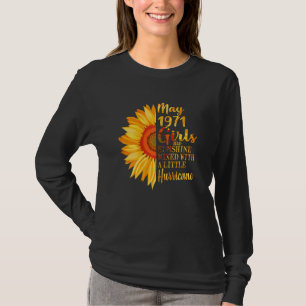 Camiseta Meninas De Maio 1971 51ruas De Aniversário De 51 A