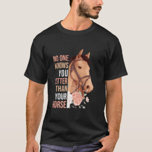 Camiseta Meninas de Montaria a Cavalo Mulheres Equestre
