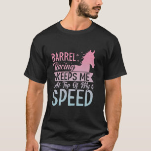 Camiseta Meninas de Montaria a Cavalo Mulheres Equitação
