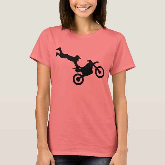 Camiseta Meninas de T-shirt estilo livre (Frente)