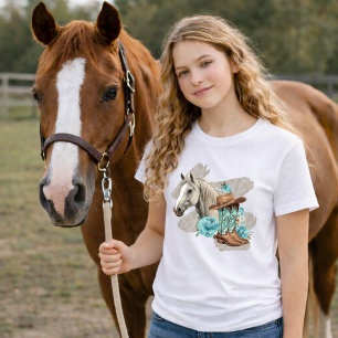 Camiseta Meninas do Cavalo Ocidental