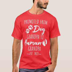 Camiseta Meninas do Vovô Cachorro ao Vovô Humano, Gravidez