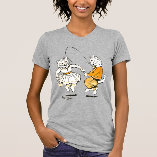 Camiseta Meninas e Meninos, Louis Wain (Frente)