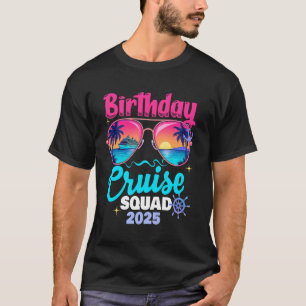 Camiseta Meninas em Cruzeiro 2025 Viagem de Aniversário Cru