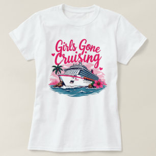 Camiseta Meninas em Cruzeiro 2025 Viagem de Cruzeiro Femini