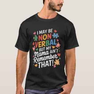 Camiseta Meninas Engraçadas Autismo Estejam À Altura Do Meu