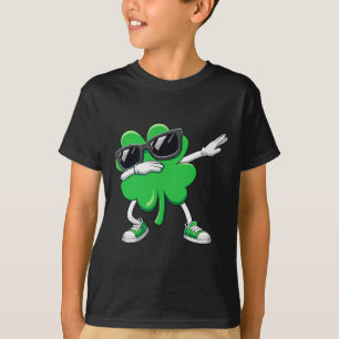 Camiseta Meninas Engraçadas Com Shamrock Engraçadas Por Dia