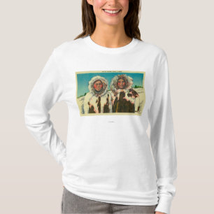 Camiseta Meninas Eskimo nativas em AlaskaState