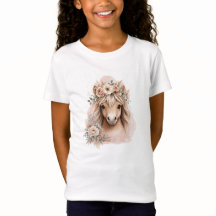 Meninas Fofo Boho Cavalo 