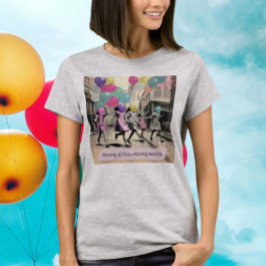 Camiseta Meninas Fortes, Mundo Forte