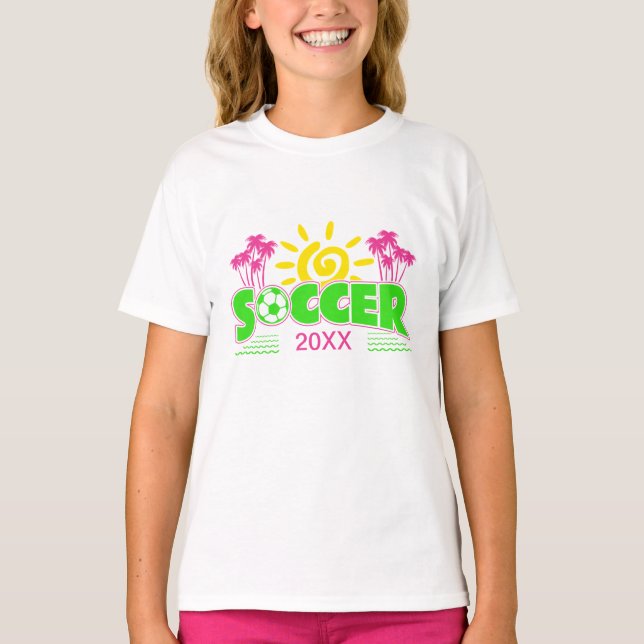 Camiseta Meninas Futebol Solar Palmeiras (Frente)