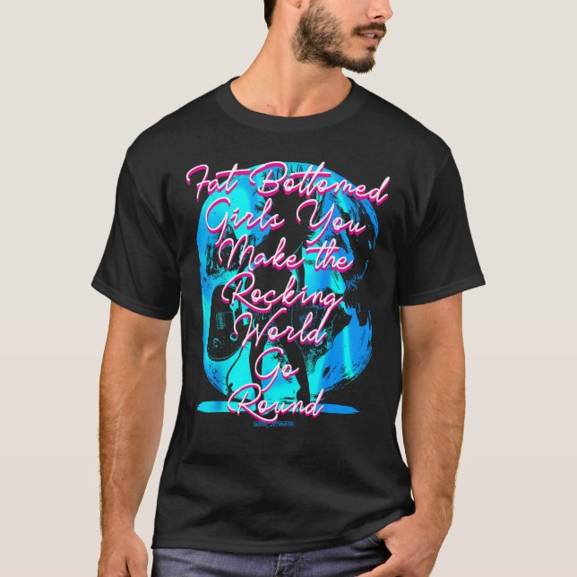 Camiseta Meninas Gordas Inferiores Você Faz o Mundo Enrosca (Frente)