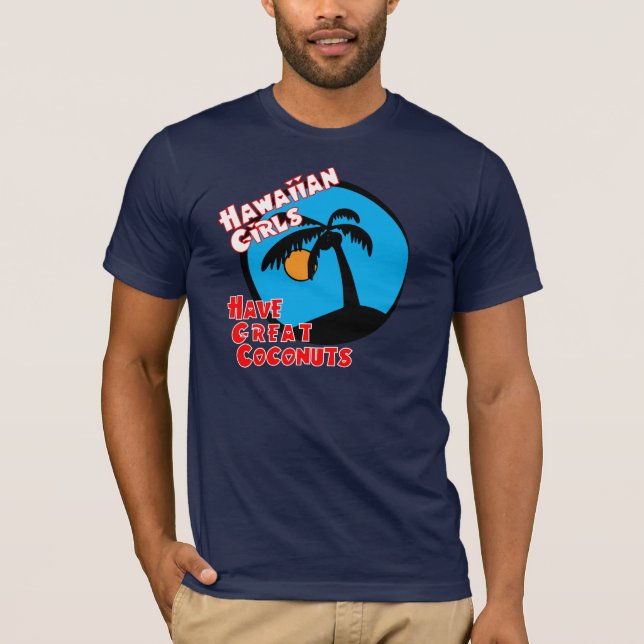 Camiseta Meninas havaianas (Frente)