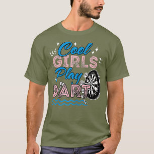 Camiseta Meninas Legal Jogam Dart Para Brincar Com Dart