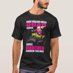 Camiseta Meninas Legal Quad Bike ATV 4x4 Quad Offroad