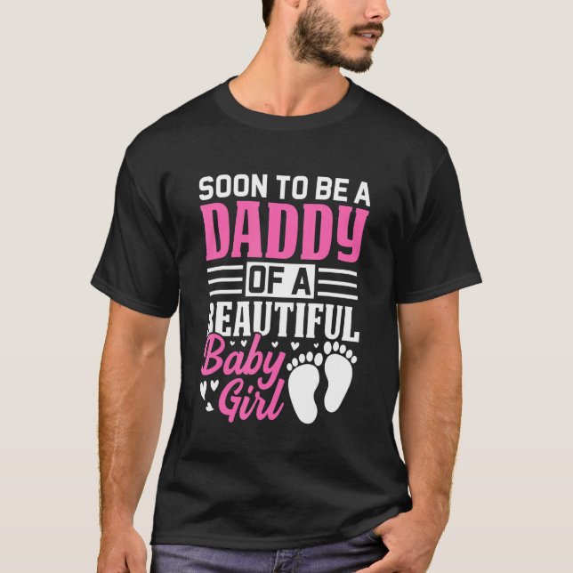 Camiseta Meninas Logo Serem Pai De Uma Linda Menina (Frente)