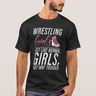 Camiseta Meninas lutas como as garotas normais, mas como vo
