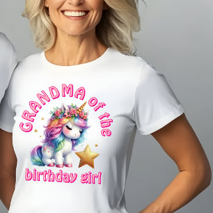 Camiseta Meninas mágicas unicórnio cintilante idade anivers