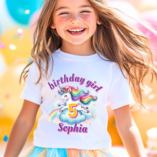 Camiseta Meninas mágicas unicórnio fantasia saltitante aniv