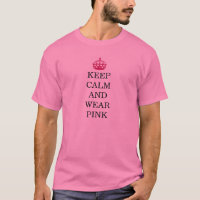 Meninas Médias - Fiquem Calmas E Vistam Rosa