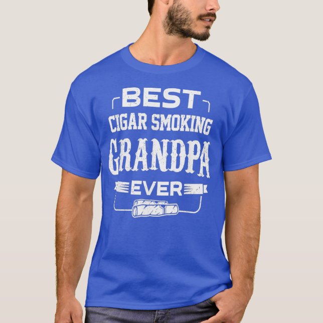 Camiseta Meninas Melhor Cigarro Fumante Vovô Nunca Cigarros (Frente)