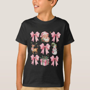 Camiseta Meninas Meninas Crianças Coquette Tree Sant Rosa D