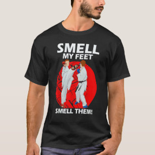 Camiseta Meninas Meninos Cheirem Meus Pés Cheirem Eles Kara