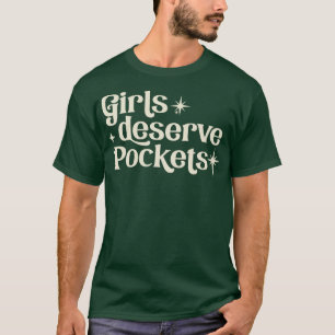 Camiseta Meninas merecem bolsos