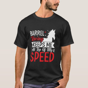 Camiseta Meninas Mulheres De Cavalgar Cavalgando Cavalos 2