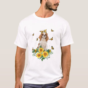 Camiseta Meninas Mulheres Mãe Cavaleiro Rei Charles Spaniel