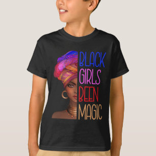 Camiseta Meninas Negras Foram Rainhas Mágicas Africanas Par