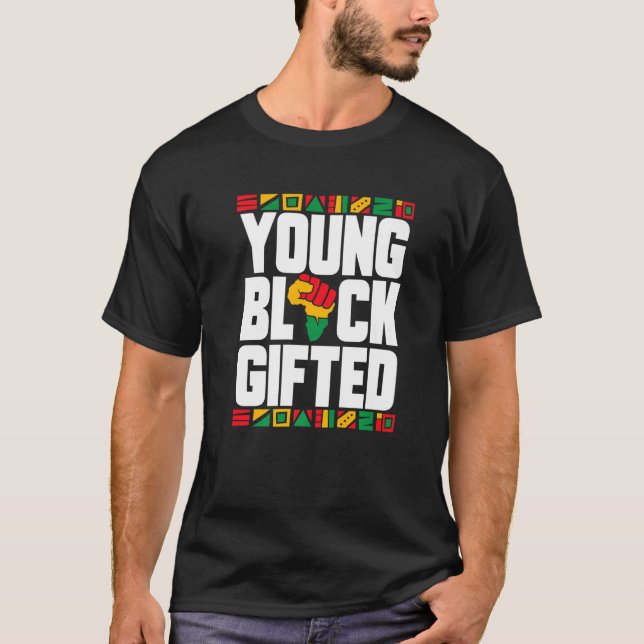 Camiseta Meninas Negras Jovens História Negra Mês Meninas (Frente)