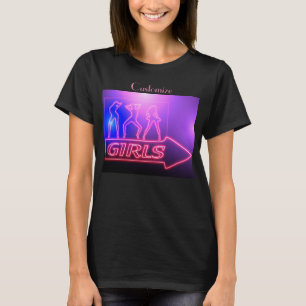Camiseta Meninas Neon Rosa Assinam Thunder_Cove