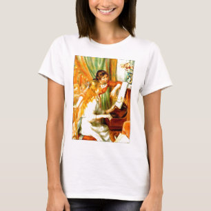 Camiseta Meninas no Piano Damies Baby Doll (Fit)