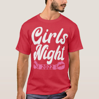 Camiseta Meninas noite de 2022 beijo festa noiva senhoras n