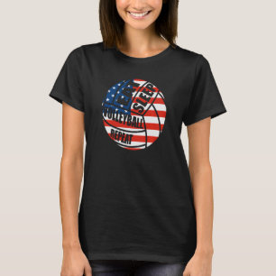 Camiseta Meninas Ou Meninos Eua Bandeira Americana Comem Vo