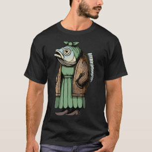 Camiseta Meninas Pescam Bagre