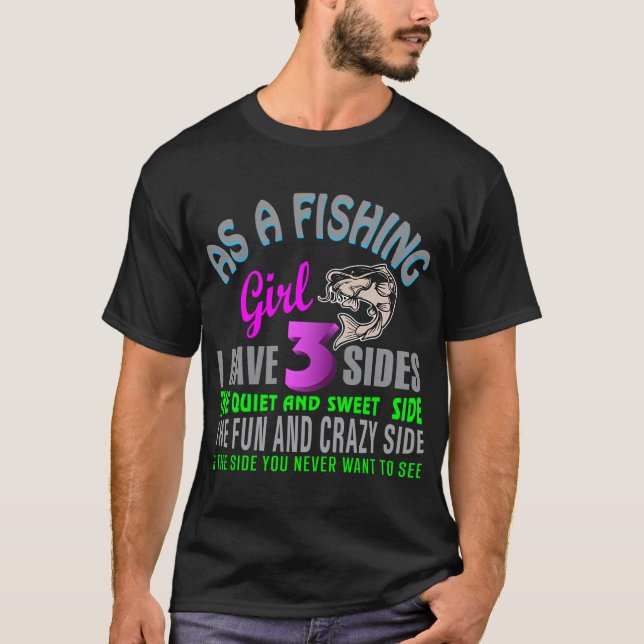 Camiseta Meninas Pescando (Frente)