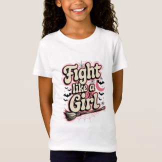 Camiseta Meninas podem fazer qualquer coisa - lutar como um