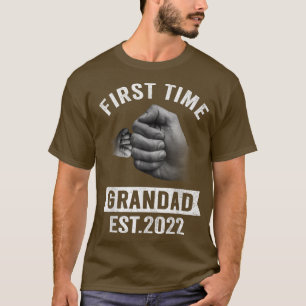 Camiseta Meninas Primeira Vez Avô No Leste de 2022, Gravide