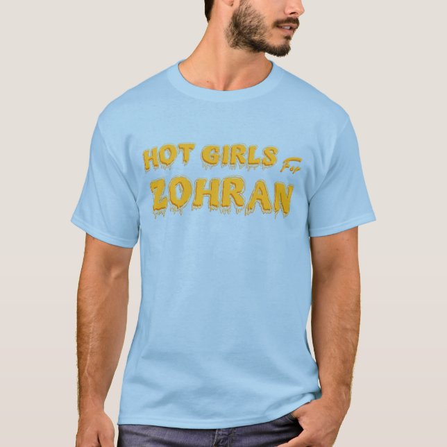 Camiseta Meninas quentes para Zohran Tee, Zohran para NYC (Frente)