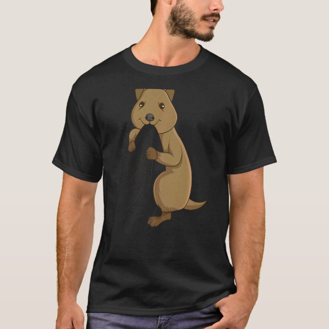Camiseta Meninas Quokka Mulheres 1 (Frente)