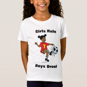 Camiseta Meninas regra, t-shirt das meninas do Drool dos