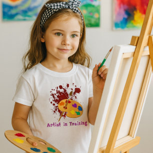 Camiseta Meninas Salpico de Tinta
