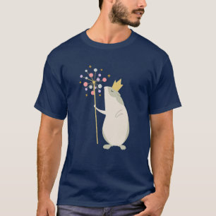 Camiseta Meninas, Senhoras Gerbil Hamster Guiné Pig Queen 